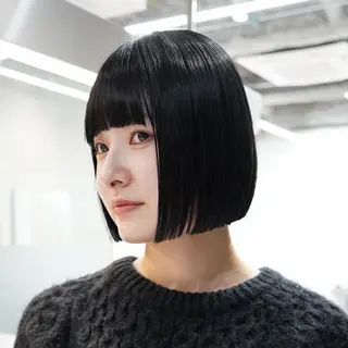 ショート カラー ボブ専門美容師 /ミヤノのヘアスタイル