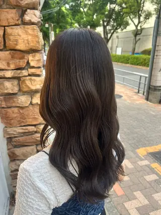 ロング カラー 金山/カットモデル 募集中/村井七海のヘアスタイル