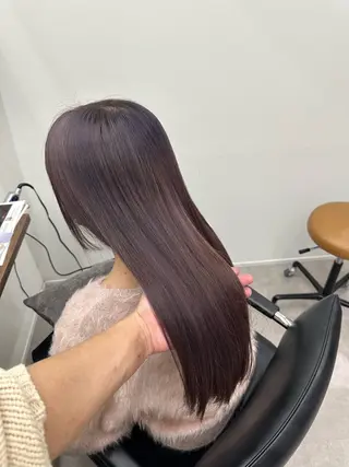 カラー ボブパーマ/デジパ 松原吹季のヘアスタイル