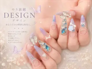 ネイル 痛ネイル🩶推し活 🤍店長sagawaのネイルデザイン