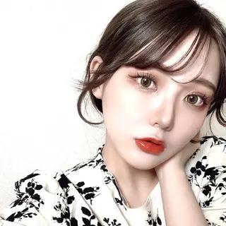 ロング カラー 🇰🇷韓国風くびれ ヘア🇰🇷中村優大のヘアスタイル