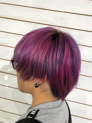 ショート カラー 🧡艶髪/エクステ 🫧🧡YUKI❄️のヘアスタイル