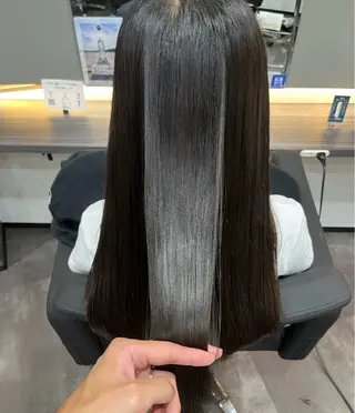 ロング 中野 裕希のヘアスタイル