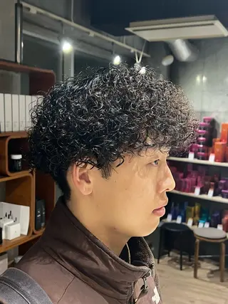 パーマ メンズ 【fifth】渡部 永遠のヘアスタイル