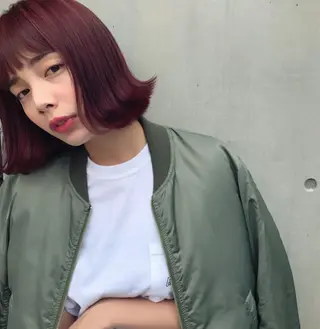ショート 透明感カラー🌿ボブ ✨飛田 ケイのヘアスタイル
