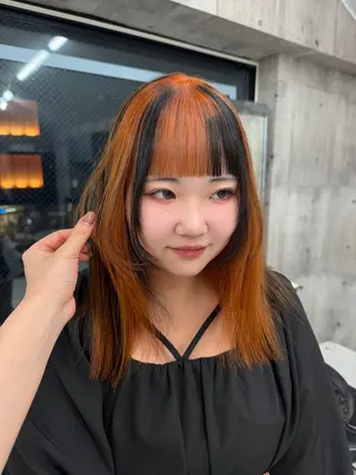 カラー ヘアアレンジ 🫯ゆるふわガーリー 🎨𖥔ׁTOMO♡のヘアスタイル