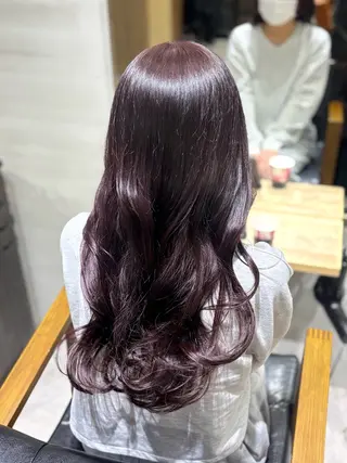 ロング 川口 夏歩のヘアスタイル