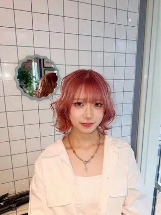 ショート カラー 個性的カラー ☆≡ねねのヘアスタイル