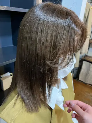 ミディアム 髪質改善/艶カラー MISATOのヘアスタイル
