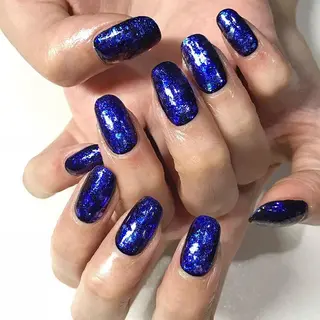 ネイル 渋谷／チップ長さ出し 👑アプレgel-xのネイルデザイン
