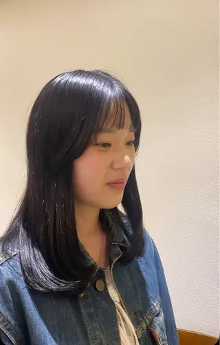 ミディアム カットモデル募集💎 YURA🌷🫧のヘアスタイル