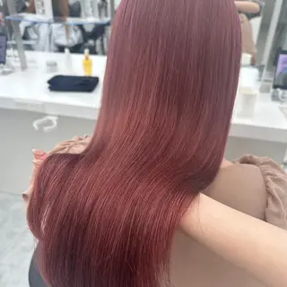 ロング カラー ♦️暖色/縮毛矯正/ 🫗kazuki♦️のヘアスタイル
