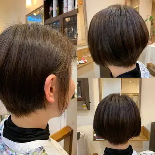 ショート カラー 佐藤 俊夫のヘアスタイル
