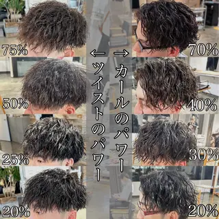 パーマ メンズ 骨格補正施術/メンズ 専門美容師/YUYAのヘアスタイル