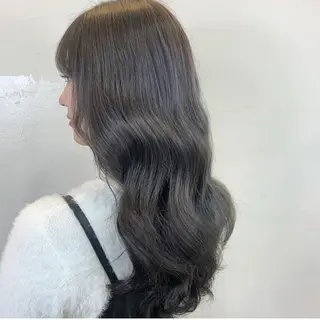 ロング カラー 'comma rinkaのヘアスタイル
