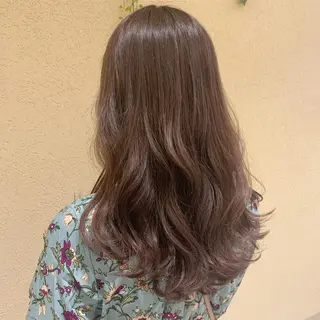ロング カラー 𝒢𝒾𝓇𝓁𝓎 ⑅　𝓎𝓊𝓀𝒶のヘアスタイル