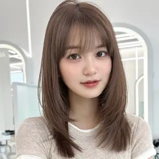 ミディアム ⚪️ミディアム×ハイ トーンCOA佐藤壮真のヘアスタイル