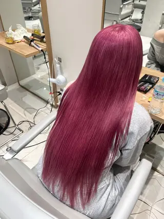 ロング カラー 🎀透明感 カラー🎀ミズキのヘアスタイル