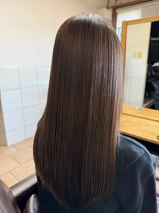 ロング カラー 菅野 美咲のヘアスタイル