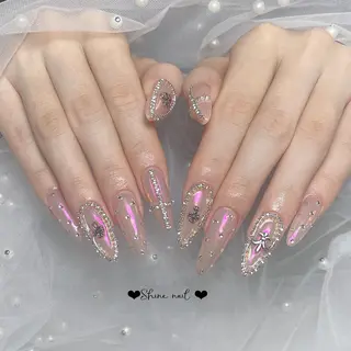 ネイル サイナネイル🎀 長さ出し専門店のネイルデザイン