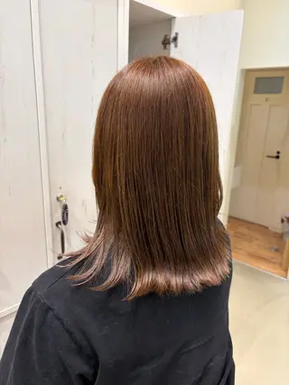 ミディアム 太田 千尋のヘアスタイル