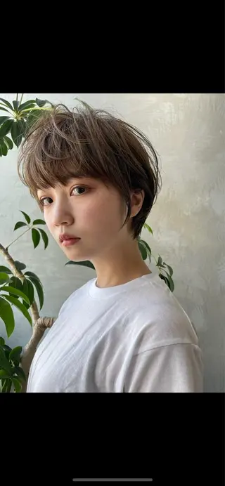 ショート カラー 🉐レイヤー/塩見 弘樹🉐渋谷のヘアスタイル