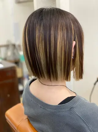 ショート カラー 森下 友 Dio...池袋のヘアスタイル