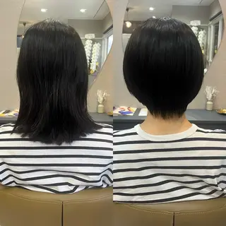 ショート 齊藤 亜弥のヘアスタイル
