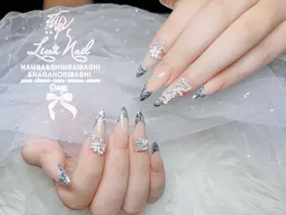セミロング Linanail Nambaのネイルデザイン
