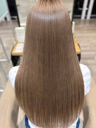 カラー 髪質改善カラー🤍✨ りほなのヘアスタイル