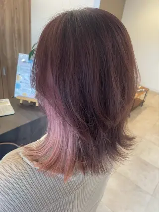 ミディアム メンズレディースモデ ル募集中🍒美空のヘアスタイル