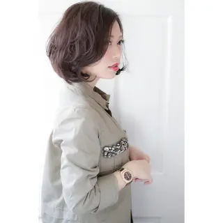 ショート EIGHT plum TOKIOリミテッドのヘアスタイル