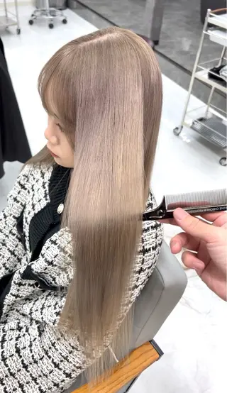 ロング カラー ヘアアレンジ フウト/メンズカット /メンズパーマのヘアスタイル