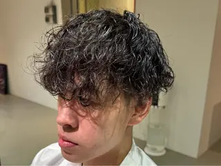 ショート パーマ メンズ Mizuki Yajimaのヘアスタイル