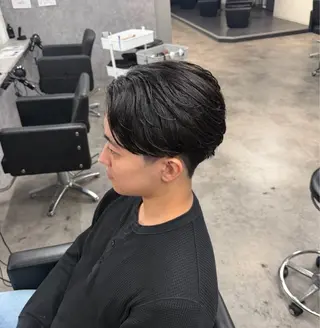 メンズ 立川/メンズカラー 特化/りゅうたのヘアスタイル