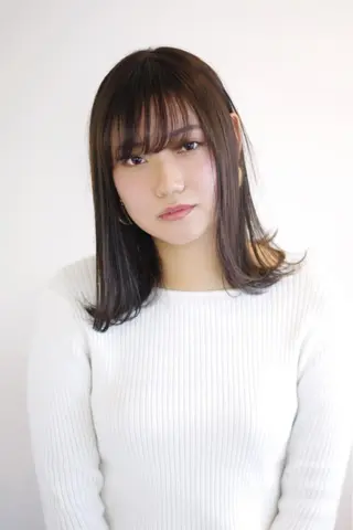 ミディアム カラー 松田 光雄のヘアスタイル