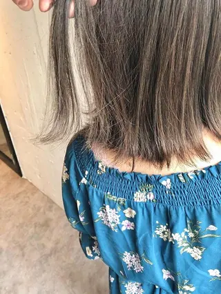 ミディアム カラー レイヤー/大人メンズ パーマ🌀 平島拓也のヘアスタイル