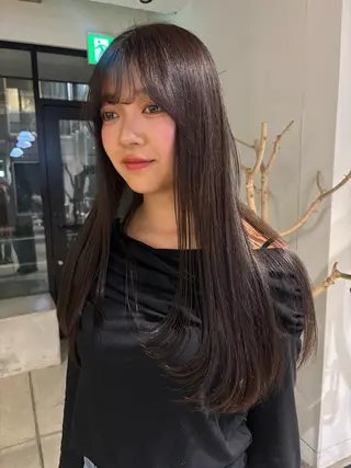 ロング 🎀抜け感ナチュラル 🎵asuna🪽のヘアスタイル