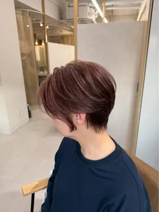ショート SLASHスラッシュ 兵頭　裕のヘアスタイル