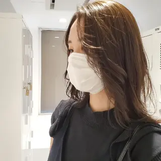ミディアム 竹尾 優斗のヘアスタイル