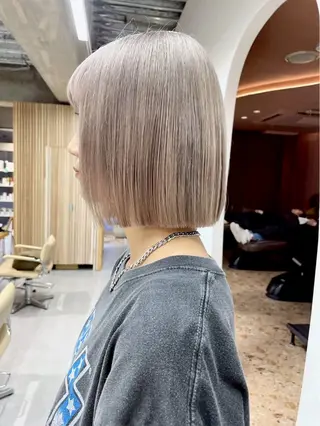 ショート ナチュラルカラー＆ /パーマAKIR‎Aのヘアスタイル