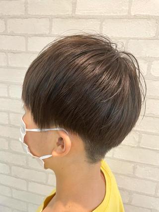 ショート カラー 🐤 ゆい🐓のヘアスタイル