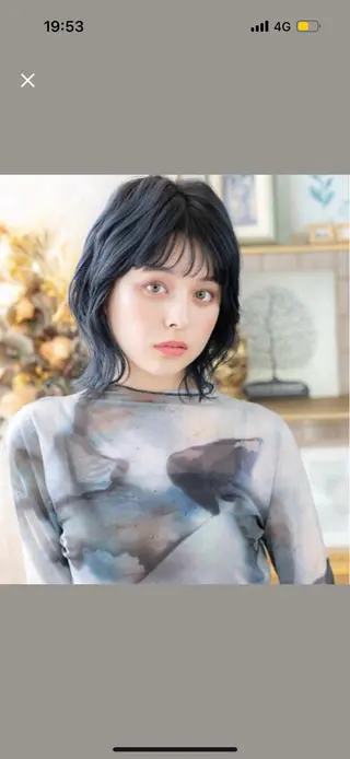 ミディアム カラー 透明感カラー️🫧 清水杏乃のヘアスタイル