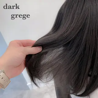 セミロング カラー navile原宿 yumaのヘアスタイル