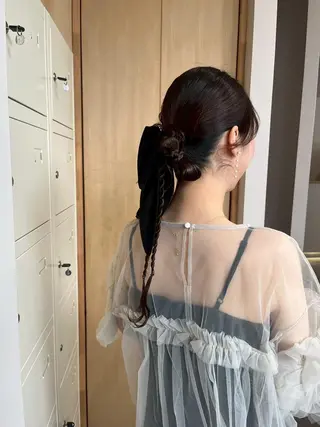 ヘアアレンジ 平尾/髪質改善トリー トメント︎☆kaiのヘアスタイル
