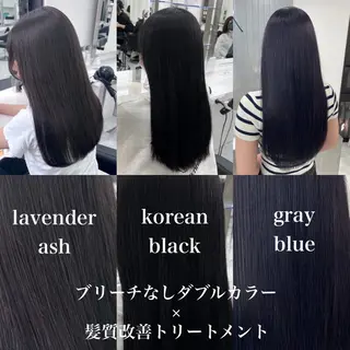 カラー 🪽ハイトーン🏹 ブリーチ🫧海志🍿のヘアスタイル