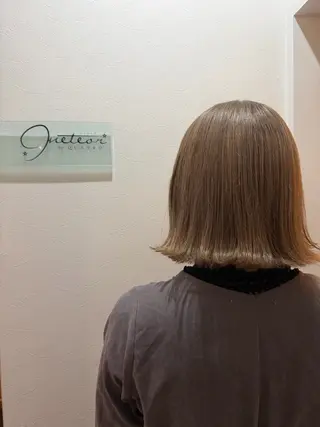 ミディアム カラー Meteor 店長 祝田涼太のヘアスタイル
