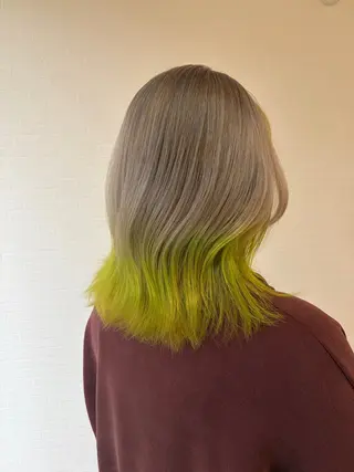 カラー 金森 実海のヘアスタイル