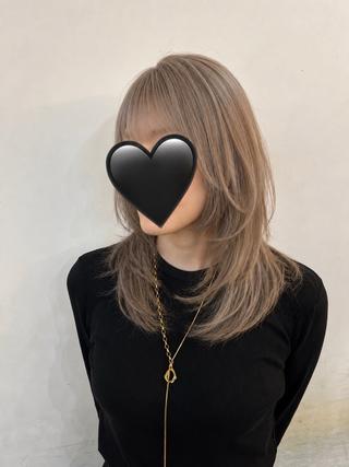 ロング カラー 🌛ダブルカラー 🌜SAYAKAのヘアスタイル