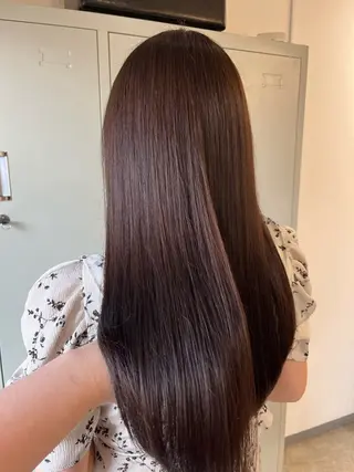 カラー 🎀韓国レイヤー/ 🫧透明感カラーのヘアスタイル
